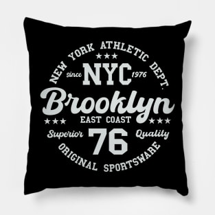 College Design New York Athletic Department Brooklyn NYC Original Sportsware Superiour Quality Pillow