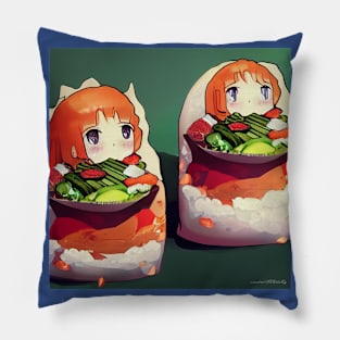 Kawaii Anime Sushi Pillow