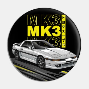 The Legend Supra MK-3 (White) Pin