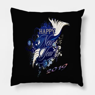 Happy new year 2019 Pillow