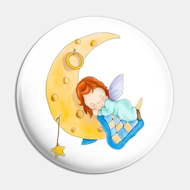 Sweet Dreams Pin by Julie Townsend Studio