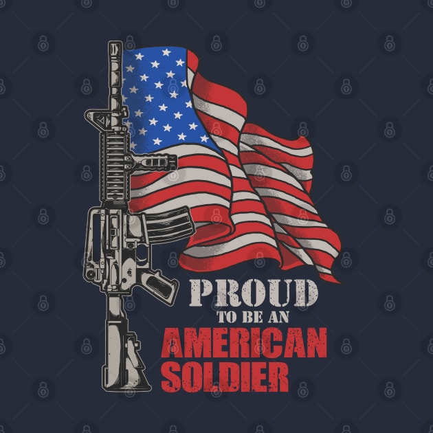 American solider proud by Mako Design 