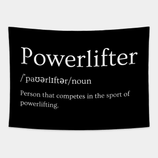Powerlifter Tapestry
