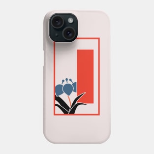 Iris and Red Tanzaku Phone Case