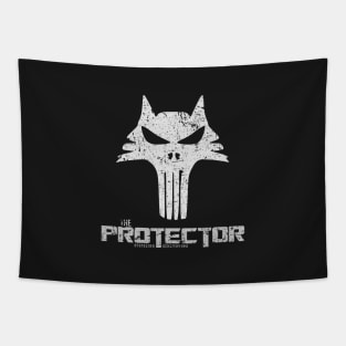 The Protector GSD (distressed) Tapestry