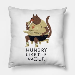 hungry like the wolf Pillow