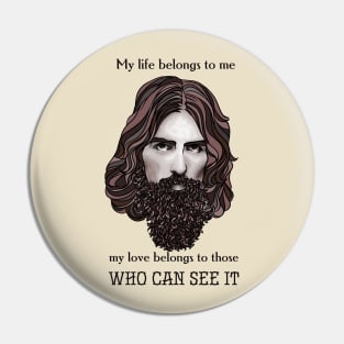 George with quote Pin