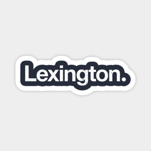 Lexington. Magnet