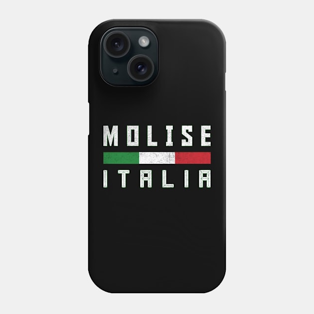 Molise Italia / Italy Typography Design Phone Case by DankFutura