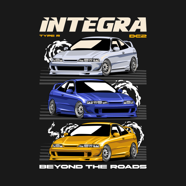 Integra Type R DC2 Car by milatees