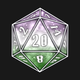 Pride D20 - Genderqueer T-Shirt