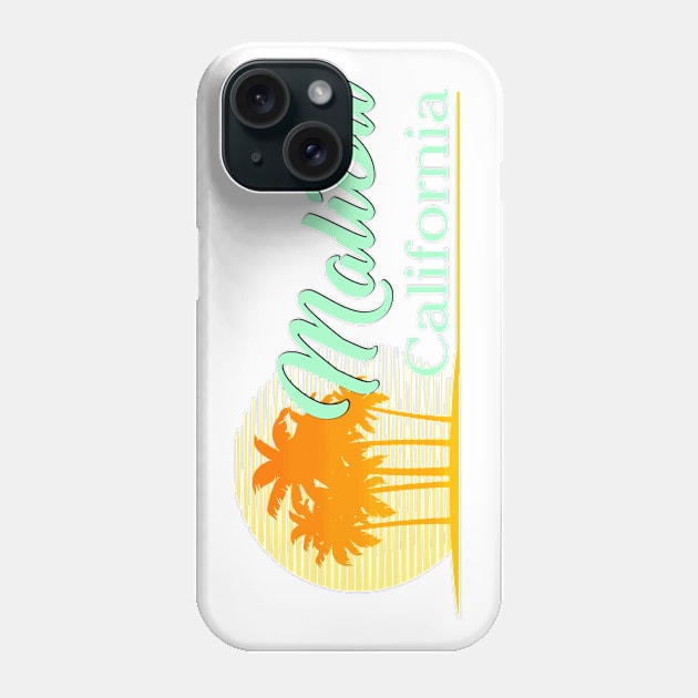 Life's a Beach: Malibu, California Phone Case by Naves