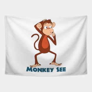 Monkey See Tapestry