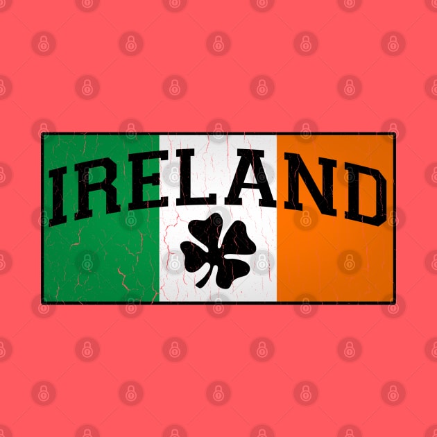 Irish Flag (vintage distressed look) by robotface