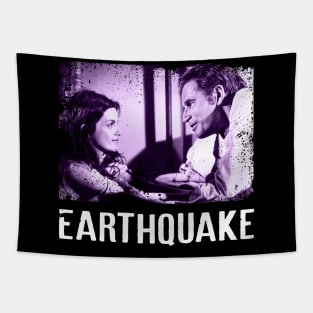 Iconic Disaster Scenes Earthquakes Movie Magic Tapestry