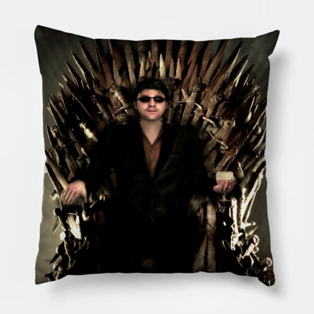 LongLiveTheKing Pillow by Wesker_