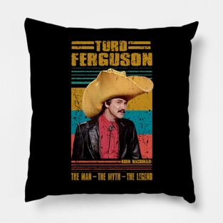 vintage norm macdonald furd ferguson Pillow