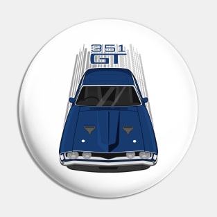 Ford Falcon XA GT 351 - Dark Blue Pin