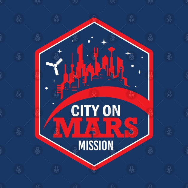 City on Mars Mission by andantino