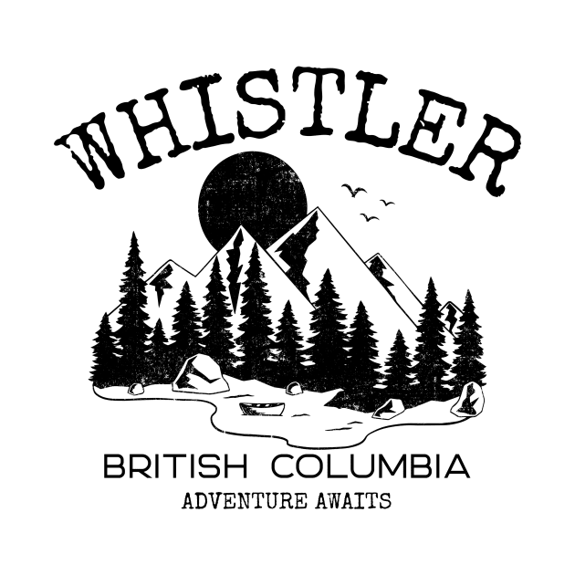 Whistler, British Columbia by Mountain Morning Graphics
