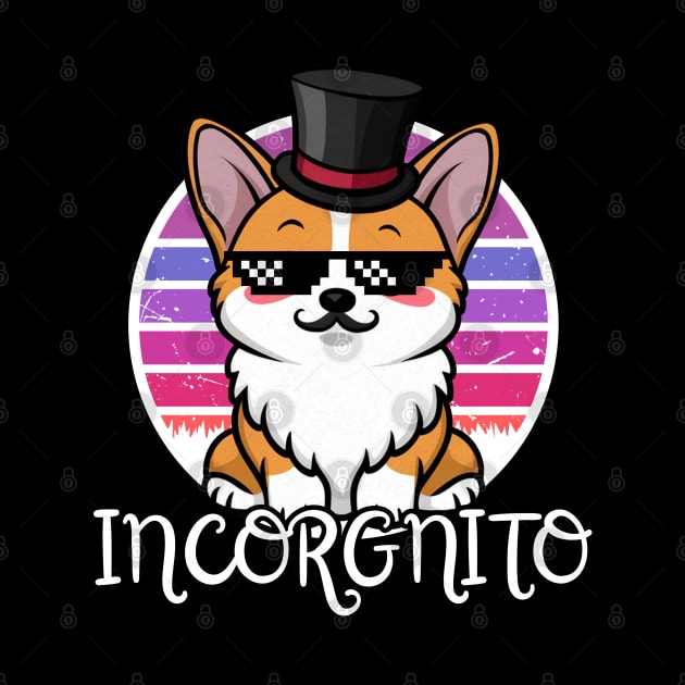 Corgi Incorgnito by Estrella Design