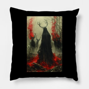 Summoning The Wild Hunt Pillow