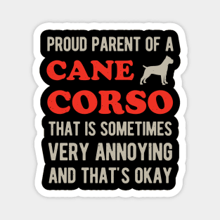 Cane Corso Gift Funny Magnet