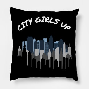 CITY GIRLZ UP DESIGN Pillow