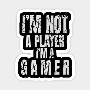 Im not a player im a gamer, Magnet