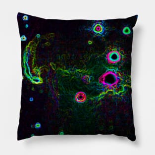 Black Panther Art - Glowing Edges 259 Pillow