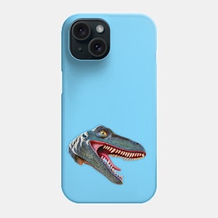 Toothy Grin of a Velociraptor Phone Case