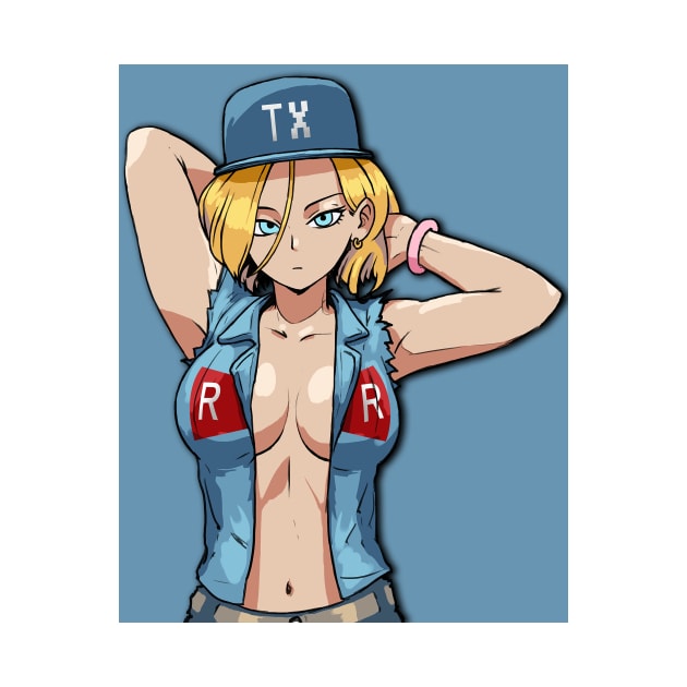 Texas Android 18 by DTMA