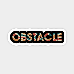 Graphic Obstacle Lovely Name Flowers Vintage Styles 70s Magnet