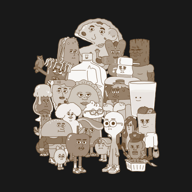 Discover The Apple and Onion Gang - Apple And Onion - T-Shirt