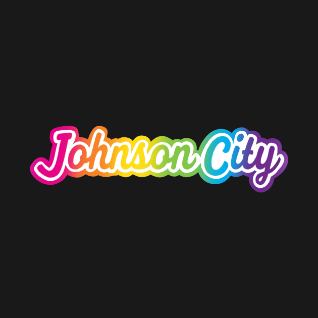 Johnson City Rainbow Design by Thrifted Burrow