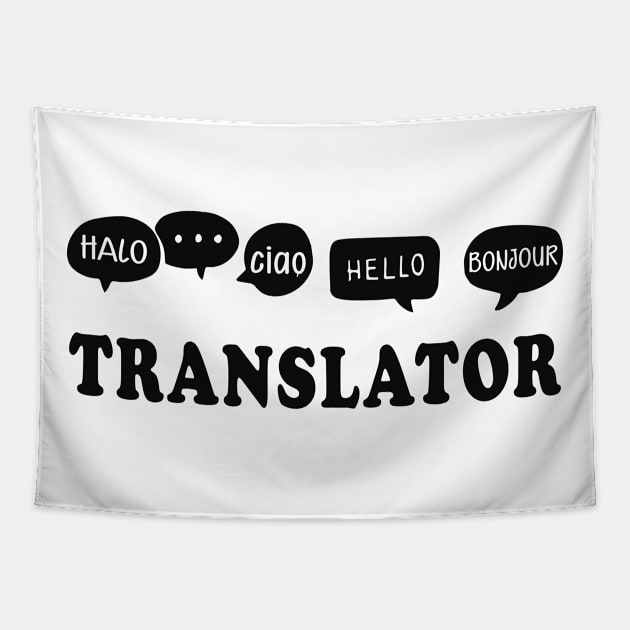 Translator Tapestry by KC Happy Shop