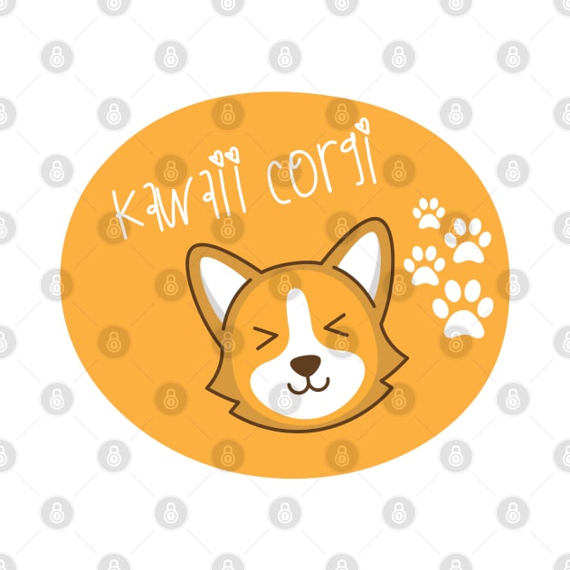 Kawaii corgi by SeriousMustache