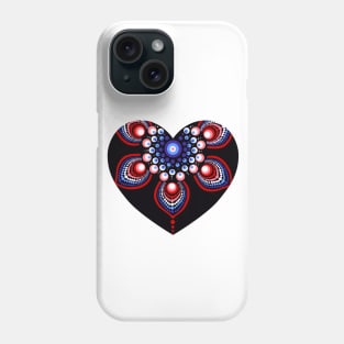 Mandala heart Phone Case