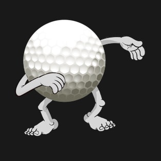 Funny dabbing golf ball T-Shirt