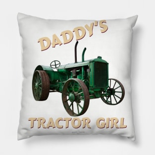 Allis Chalmers Daddy's tractor girl Pillow