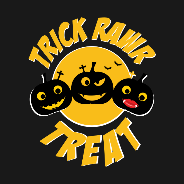 Trick Rawr Treat by La Moda Tee