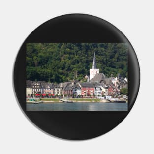 Old town, St. Goar, Rhineland-Palatinate, Germany, Rhine, Middle Rhine Pin