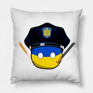 Countryballs Ukraineball Pillow