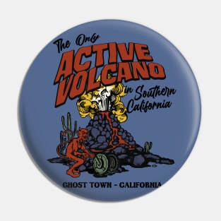 Devil Volcano Pin