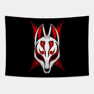 kitsune mask Tapestry