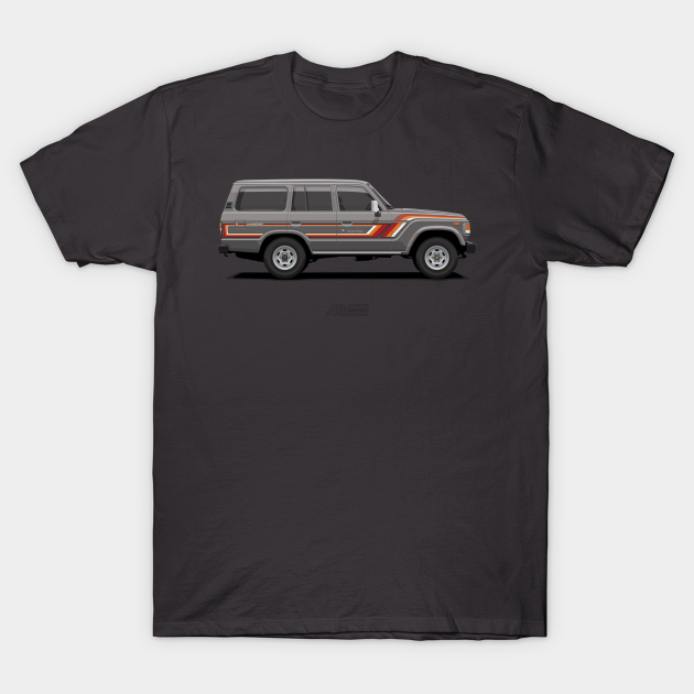 Land Cruiser 60 Grey - Land Cruiser - T-Shirt