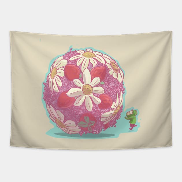 katamari Tapestry by inkpocket