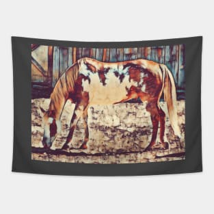 American Paint Horse Tapestry