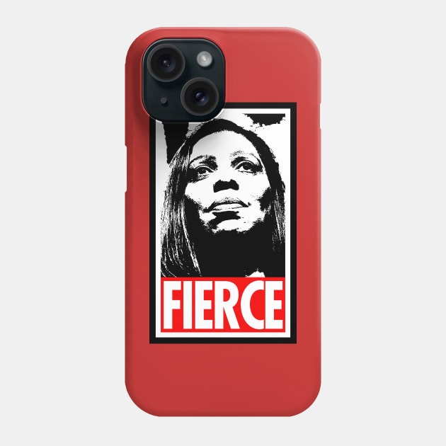 TISH JAMES - FIERCE - LETITIA JAMES Phone Case by Tainted