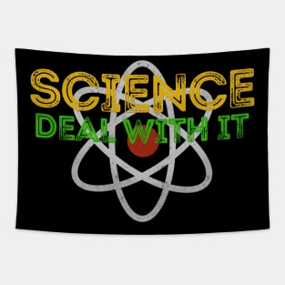 SCIENCE - DEAL WITH IT Tapestry